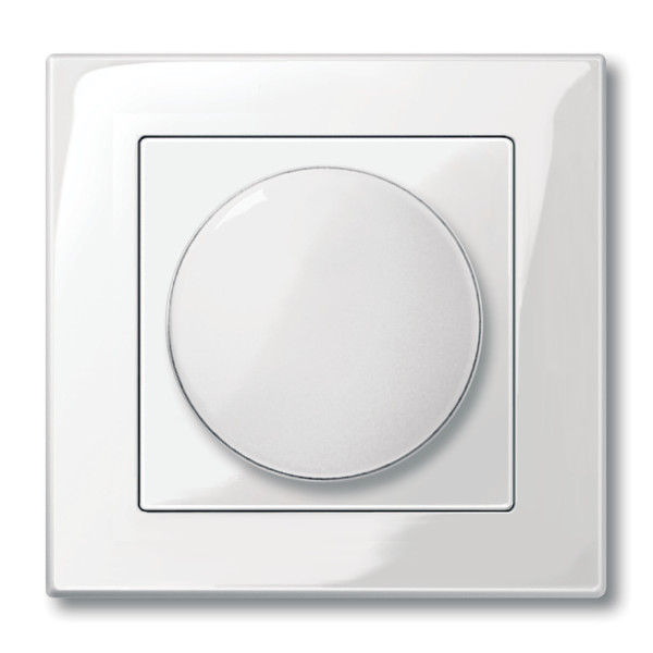 Enjoliveur Blanc Polaire pour Interrupteur Rotatif Merten System M Schneider Electric – IP20