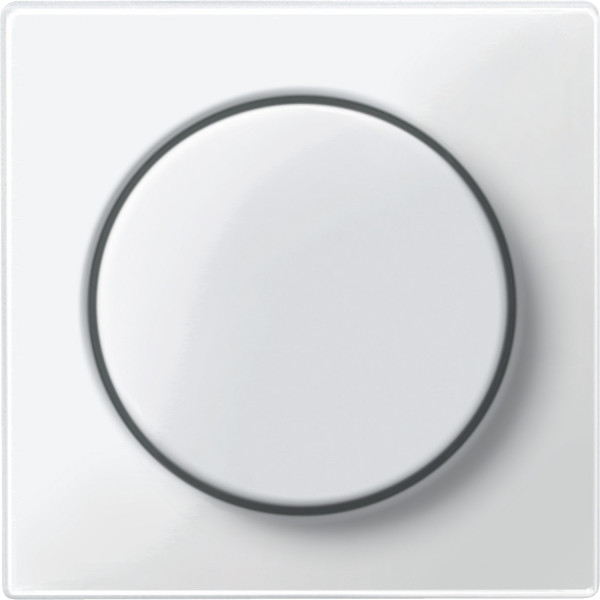 Enjoliveur Blanc Polaire pour Interrupteur Rotatif Merten System M Schneider Electric – IP20