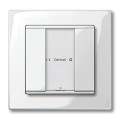 M-Plan KNX, commande multifonction 2 boutons-poussoirs Blanc brillant