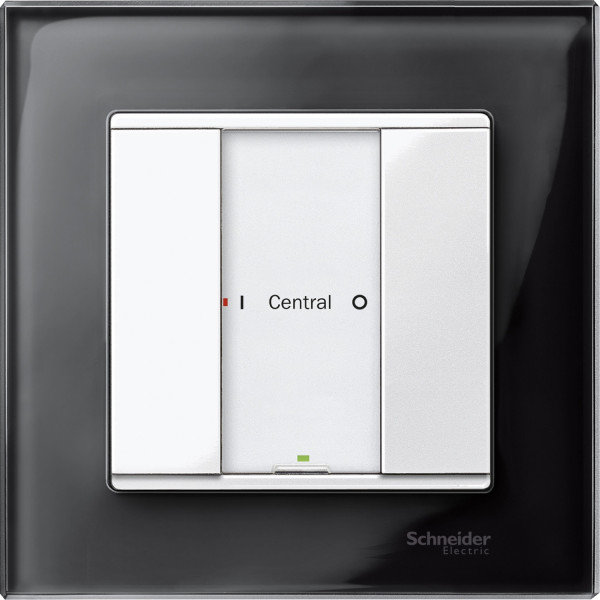 M-Plan KNX, commande multifonction 2 boutons-poussoirs Blanc brillant