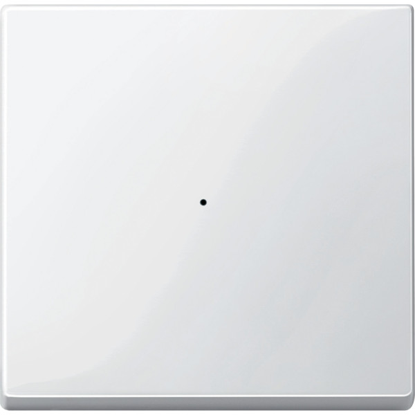 Commande simple sans marquage Schneider KNX M-Plan blanc polaire brillant
