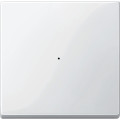 Commande Simple Blanc Polaire Brillant Sans Marquage KNX M-Plan Schneider