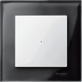 Commande simple sans marquage Schneider KNX M-Plan blanc polaire brillant