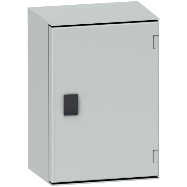 Thalassa plm - coffret polyester 310x215x160+chassis bakélite - ip66  ral 7035