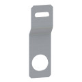Support goulotte/porte diam22mm