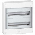 Coffret en Saillie Blanc Titane RAL9016 2 Rangées 18 Modules Pragma Schneider