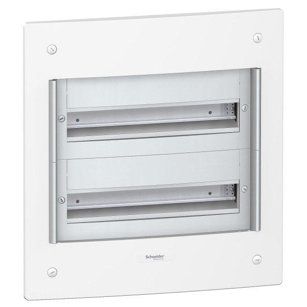 Pragma - coffret encastré - 2 rangées 18 modules