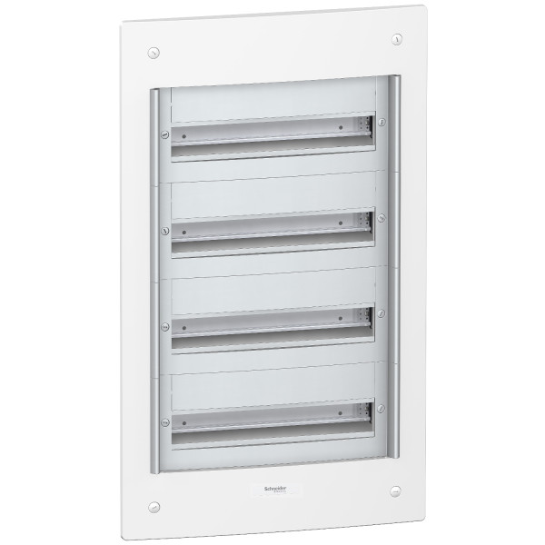 Pragma - coffret encastré - 4 rangées 18 modules