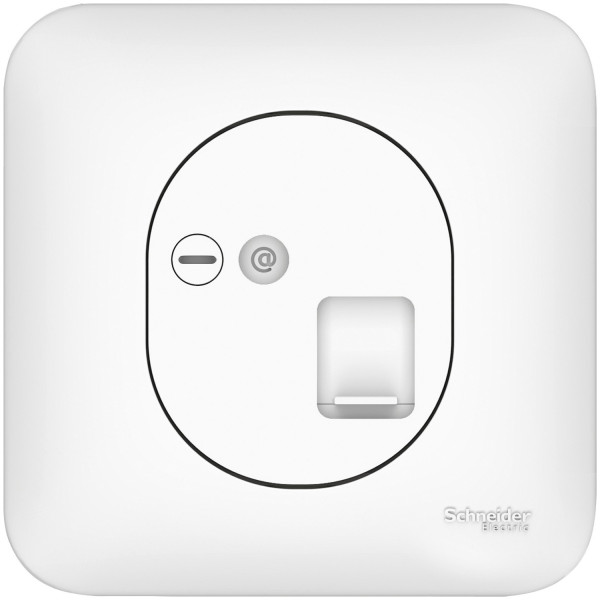 Ovalis - prise rj45, cat. 6 stp - blanc - Schneider Electric - S262476