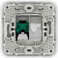 Ovalis - prise rj45, cat. 6 stp - blanc - Schneider Electric - S262476