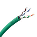 Actassi - câble cl-c - cat5e u/utp - 4paires - 155mhz - vert - euroclasse d