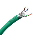 Actassi - câble cl-c - cat6 f/utp - 4paires - 250mhz - vert - euroclasse d