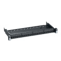 Schneider Actassi panneau 19P coulis. Bas. 1U 24 ports - équipé S-One RJ45 blindés C6A