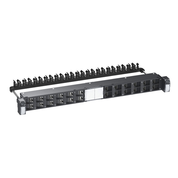 PAN ANGLE 19P 1U 24P S-ON E STP CAT6A