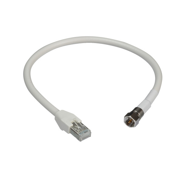 Câble IEC (Tele Type F) vers RJ45 Schneider Lexcom Home 0,4m