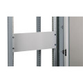 Actassi plastron 19P pleine 10U tôle - RAL7035