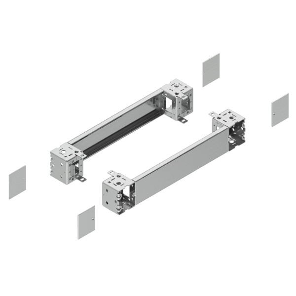 Spacial jeu 2 panneaux face avant + corner inox 304L 1000 large x100 haute