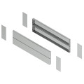 Spacial jeu 2 panneaux latéraux inox 304L 300 profondeur x 200 hauteur