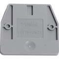 CLOISON EXTREMITE, LARGEU R 1MM, POUR BOR
