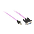 CORDON CANOPEN, 0,5M, SUB-D 9 FEMELLE/RJ45