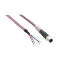 CABLE,STRAIGHT,M8-4P,FEMA
