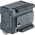 Contrôleur logique Modicon M221 - 24E/S PNP, port Ethernet+série, 24VCC