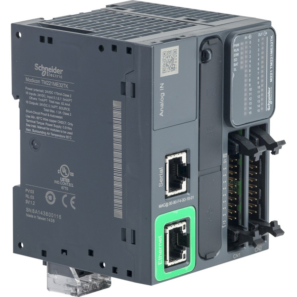 CONTROLEUR M221-32ES TR.P NP ETH MODULAIR
