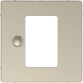 D-life - enjoliveur pour thermostat programmable écran tactile - blanc sable