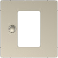 D-life - enjoliveur pour thermostat programmable écran tactile - blanc sable