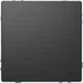 Spacelogic knx - d-life - bouton poussoir pro t - anthracite