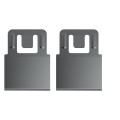Knx - protections anti démontage - pour écran multitouch pro