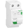 Interrupteur Différentiel 2 P 63 A 30 mA Type FSi Blanc Resi9 XE Schneider Electric - Embrochable