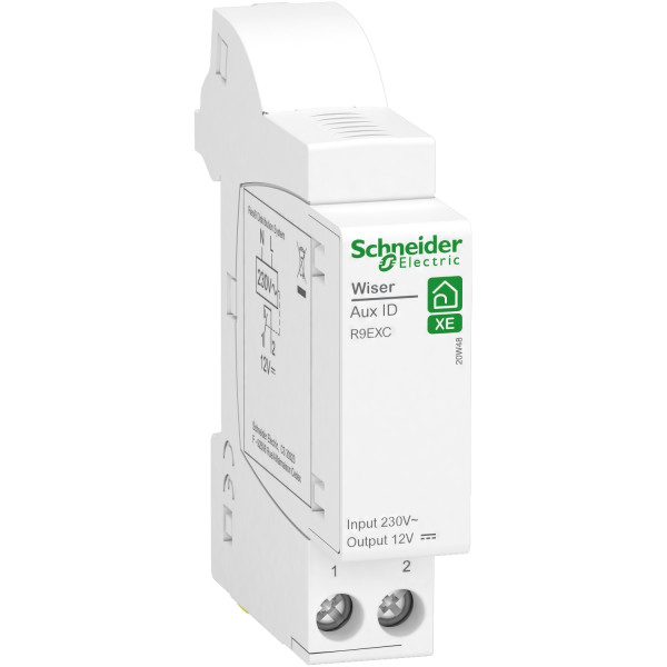 Resi9 xe - wiser id - analyseur présence tension répartiteur xe - Schneider Electric - R9EXC