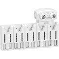 Répartiteur système embrochable Schneider Resi9 XE avec connecteur 5 modules