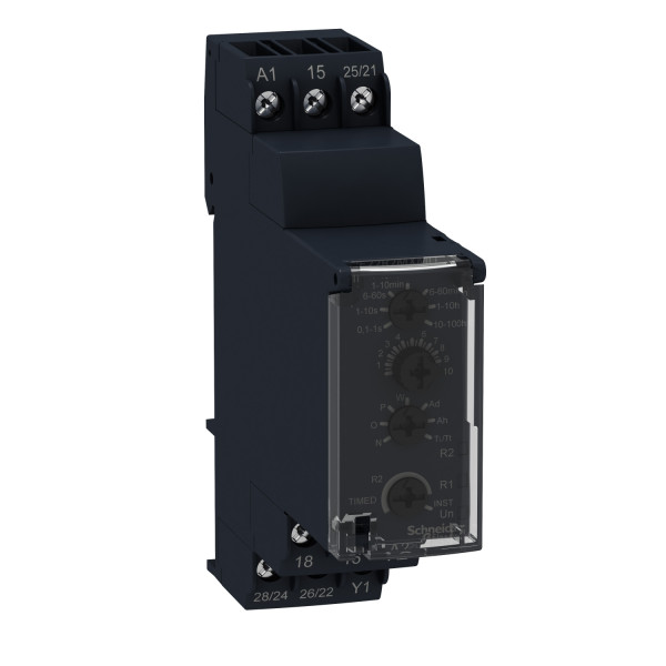 Zelio Time Re22 - Multifonctions - 2of - 12vca-cc