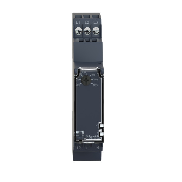 Zelio control, relais ordre et absence de phase, 208..480VAC