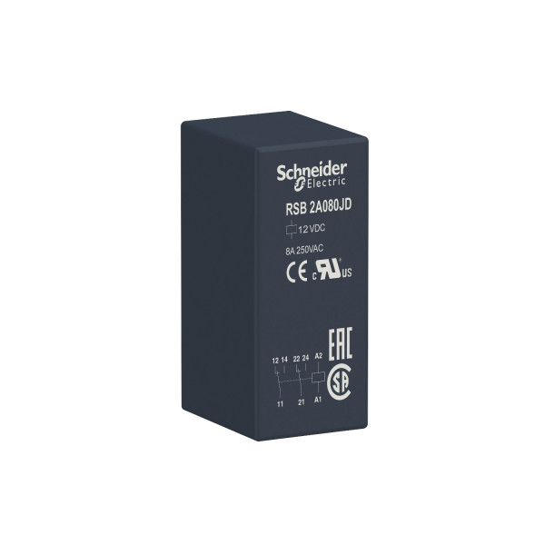 relais interface 12 V CC 2OF