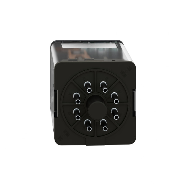 Zelio Relay Rum - Pins Cylindriques  - 3of - 10a - Bouton Test - Led - 24vcc