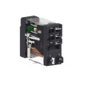 Zelio Relay Rxg - Capot Noir - 1of - 10a - Bouton Test - Led - 24vca