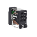 Zelio Relay Rxg - Capot Noir - 1of - 10a - Led - 24vca