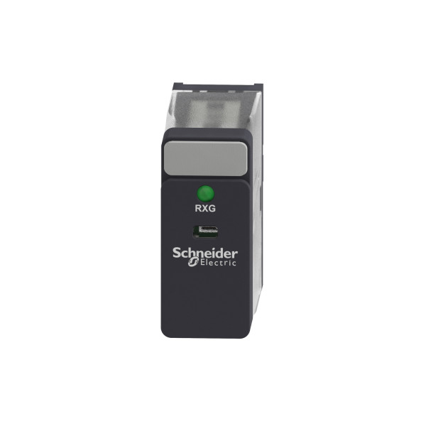 Zelio Relay Rxg - Capot Noir - 1of - 10a - Led - 24vcc 