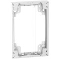 Réhausse Schneider pour coffret Resi9 13 modules 2 rangées blanc RAL9003