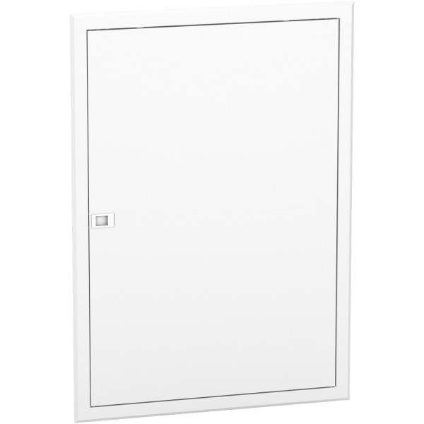 Porte blanche 2x13 modules Schneider Resi9 pour bac d'encastrement IP40 IK09