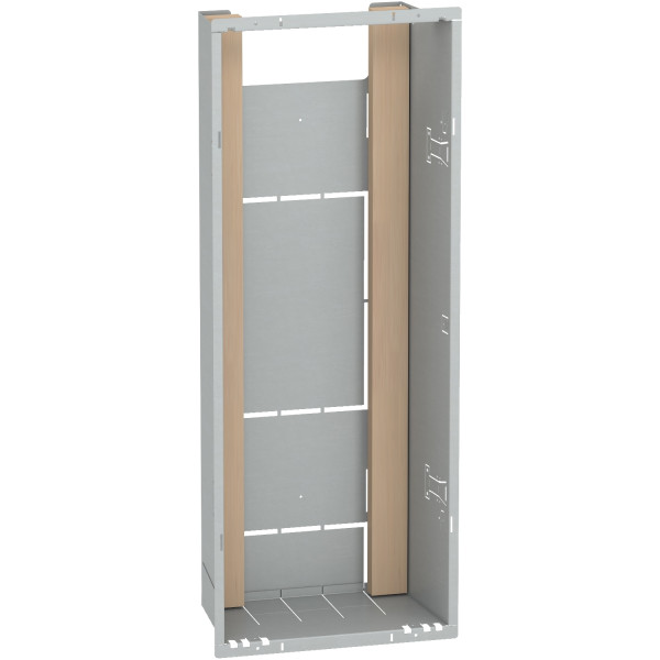 Bac d'Encastrement 1 Travée de 13 Modules - 4 rangées horizontales -Resi9 Schneider Electric – Hauteur Utile 727 mm