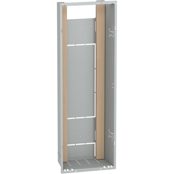 Resi9 - bac d'encastrement 1x13 modules - 4 rangées horizontales -hauteur utile 855 mm