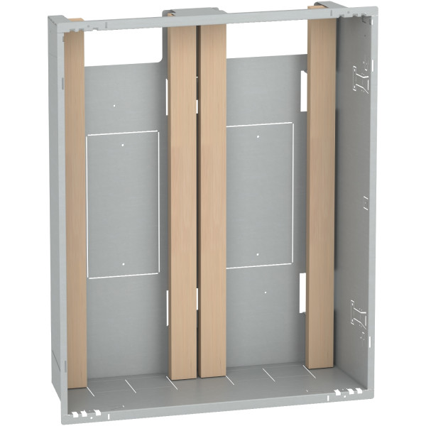 Bac d’Encastrement Resi9 Schneider 2 Travée de 13 Modules – 4 Rangées – Hauteur Utile 645 mm