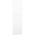 Porte blanche Schneider Resi9 pour bac d’encastrement 2x13 modules toute hauteur 