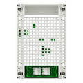 Tableau de communication VDI box Schneider Resi9 13 modules 2 rangées support box opérateur 2 prises