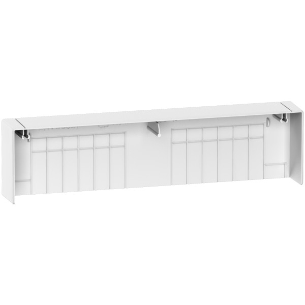 Embout Blanc RAL9003 pour Goulotte 13 Modules de 18 mm Resi9 Schneider