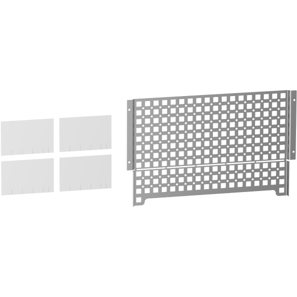 Grille universelle Schneider pour coffret Resi9 18 modules 